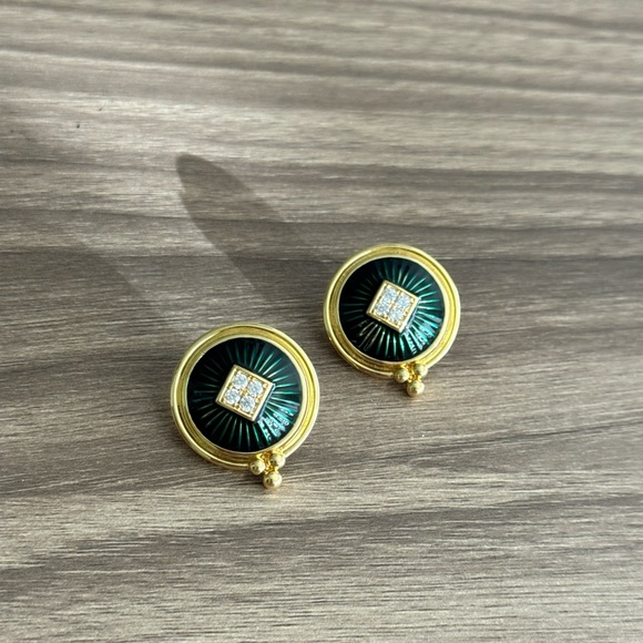 Vintage Earrings Q930 - Picture 6 of 8